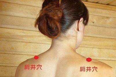 肩井穴的功效与作用，肩井穴的准确位置图